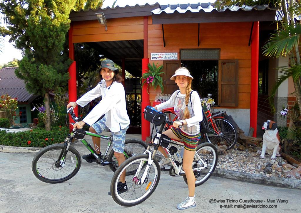 Swiss Ticino Guesthouse & Restaurant Mae Wang Dış mekan fotoğraf