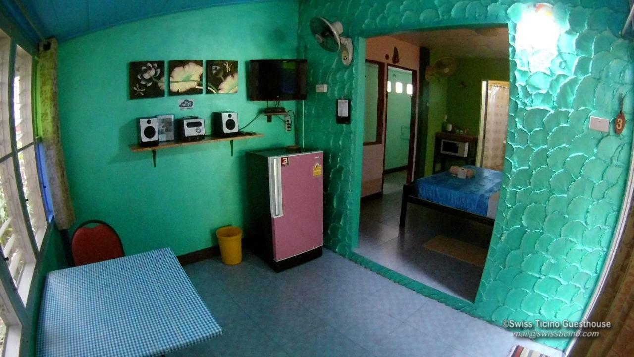 Swiss Ticino Guesthouse & Restaurant Mae Wang Dış mekan fotoğraf